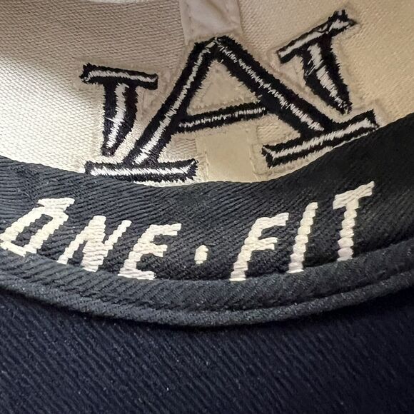 Vintage Auburn Tigers Strapback Hat Cap Khaki Made In USA SEC - Picture 2 of 3